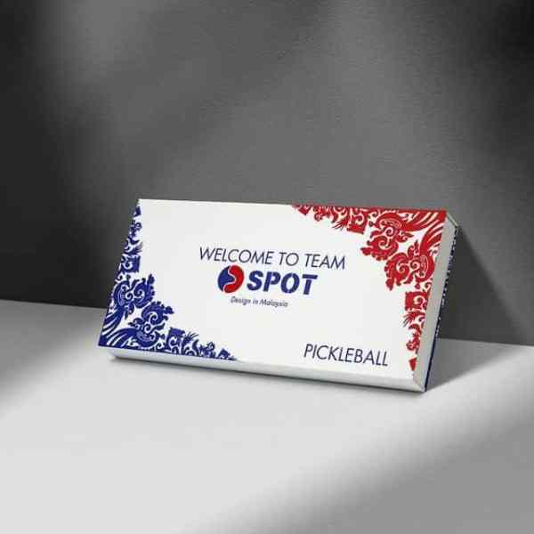 Pickleball單拍彩盒訂製_全彩柯式印刷外觀_企業專屬WelcomeToTeam迎新禮盒_中秋節健康送禮方案