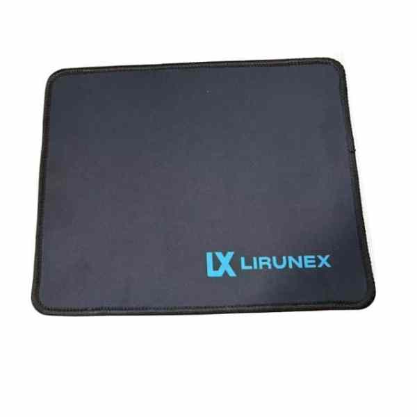 企業橡膠滑鼠墊訂製_精密鎖邊防滑設計_深藍色辦公室MousePad_商務禮品案例作品展示