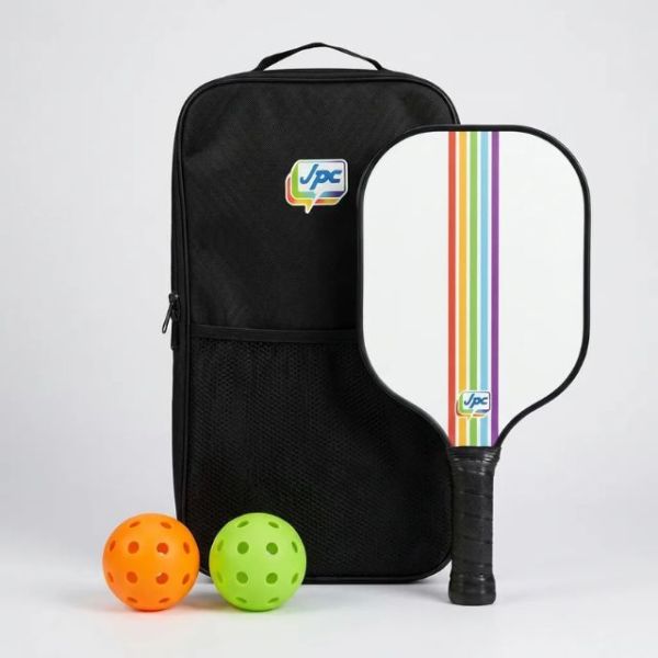 T300碳纖維匹克球套裝訂製_Jpc活動客製化球拍連收納袋_公司TeamBuilding運動裝備