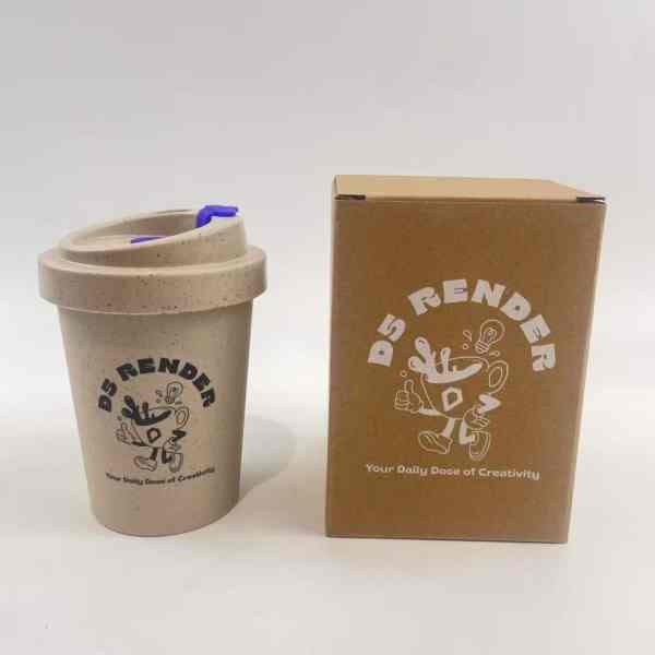 350ml 環保咖啡渣隨行杯 香港企業商務訂製 BeGiftHK