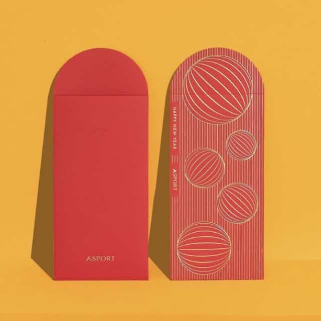 圓拱型極簡燙金利是封 香港企業商務訂製 BeGiftHK