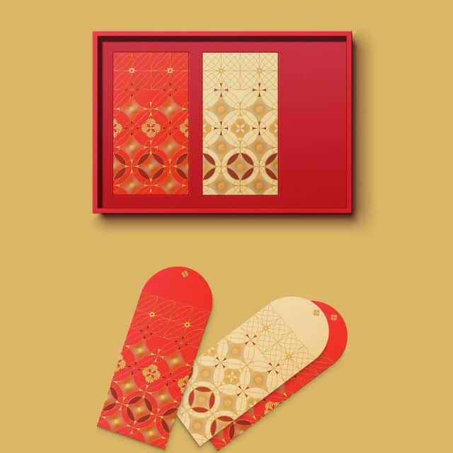 premium-red-packet-gift-box-main-view-begifthk 雙色燙金利是封精裝禮盒 香港企業商務訂製 BeGiftHK